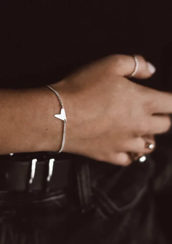 NO MORE Love Bracelet Silver