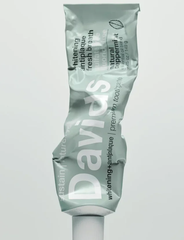 DAVIDS Premium toothpaste Peppermint