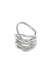 NO MORE Beach Break Wave Ring SILVER
