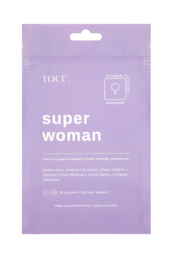 TOCU SUPER WOMAN MENOPAUSE VITAMIN PATCHES 30pcs