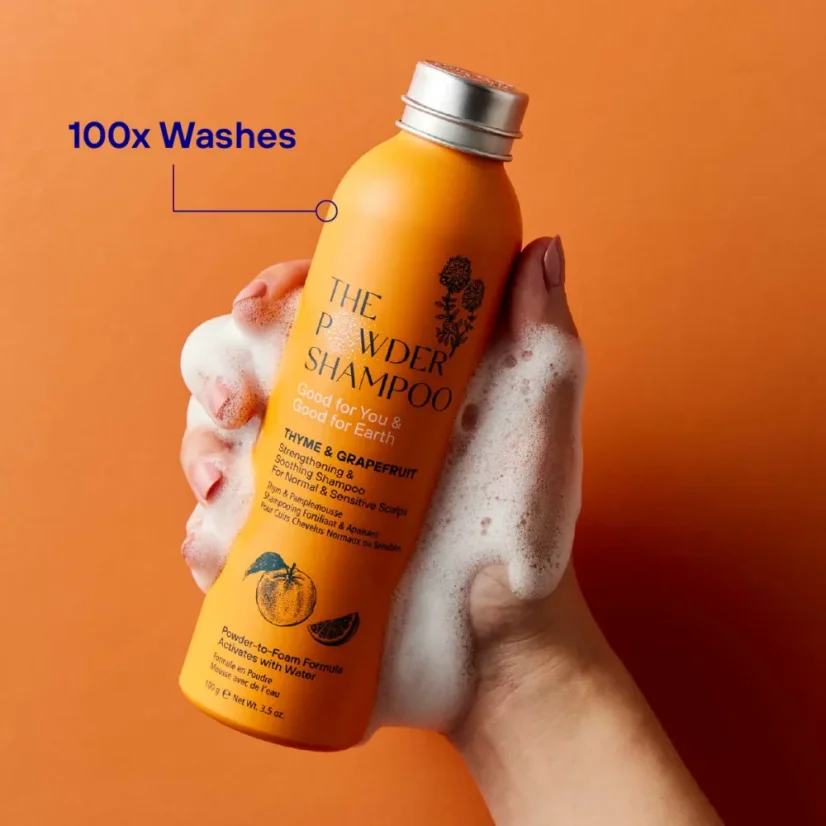 The POWDER SHAMPOO Strengthening Shampoo For Normal & Sensitive Scalps