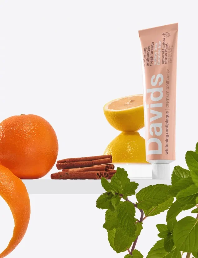 DAVIDS Premium toothpaste Herbal&Citrus&Peppermint 149g