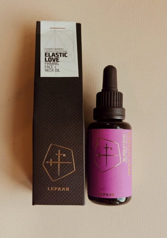LEPAAR Elastic Love / Zpevňující olej na obličej, krk a dekolt