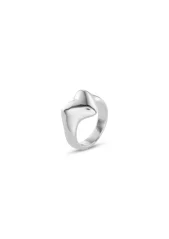 NO MORE HEARTBEAT RING SILVER