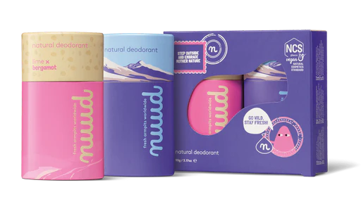 NUUD Adventure Stick 2 Pack (Sada 2 deodorantů)
