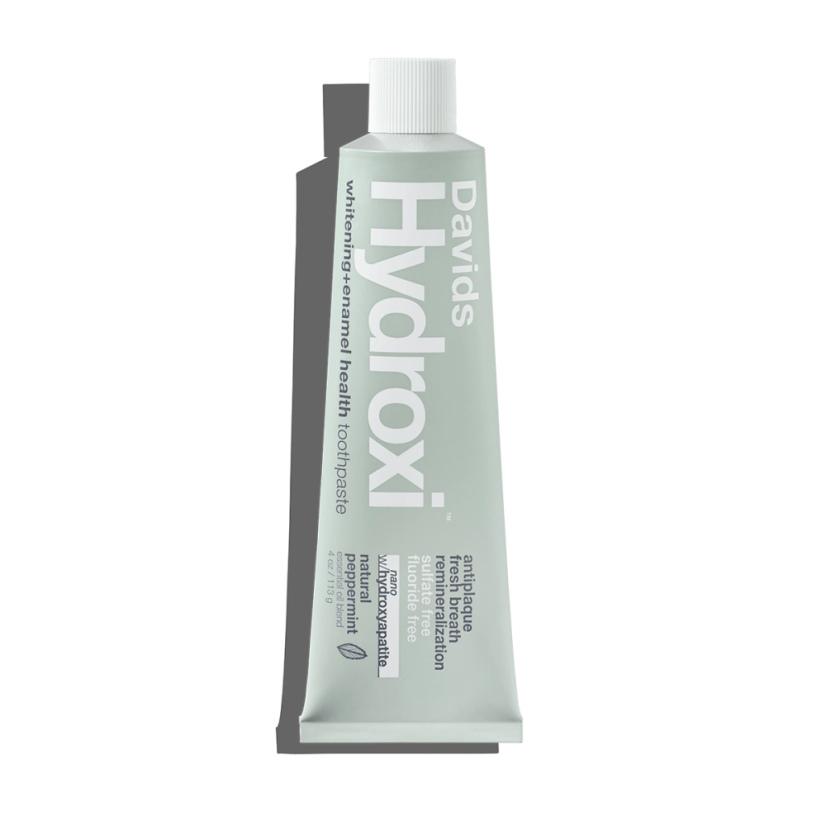 DAVIDS Hydroxi™ whitening+enamel health nano hydroxyapatite premium toothpaste / peppermint 113g