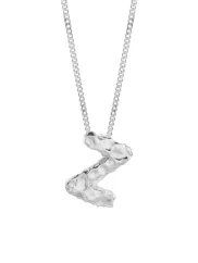NO MORE Letter Necklace