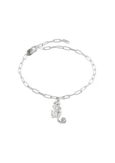 NO MORE SEA HORSE BRACELET SILVER
