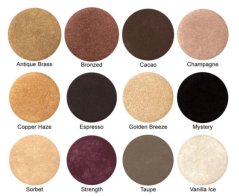 KYLIE’S Mineral Goddess – Paleta de sombras de ojos minerales prensadas (trío)