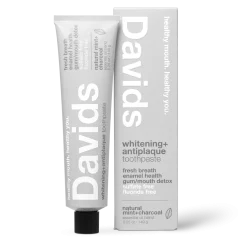 DAVIDS Premium toothpaste Charcoal&Peppermint