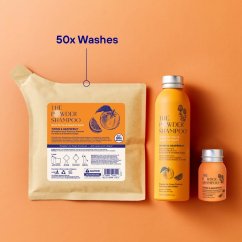 The POWDER SHAMPOO Strengthening Shampoo For Normal & Sensitive Scalps