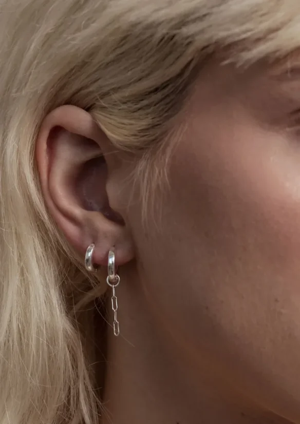 NO MORE Charm, Pendant Silver/Gold