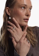 NO MORE SEA STAR OPEN RING SILVER