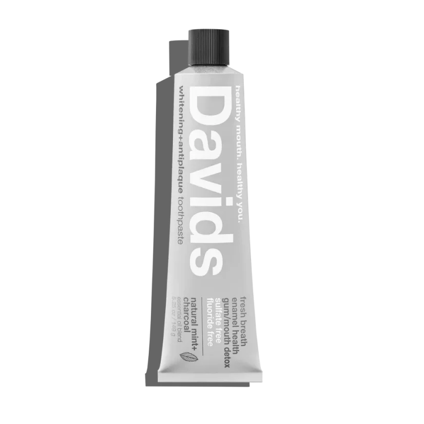 DAVIDS Premium toothpaste Charcoal&Peppermint - Velikost: 149g