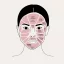 Absolution Facial Acupressure Tool Stylet Precision ROSEQUARTZ