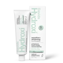 DAVIDS Sensitive+Whitening nano-hydroxyapatite premium toothpaste Peppermint