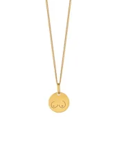 NO MORE Boobs Necklace