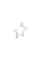 NO MORE Star Ear Cuff Silver