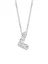 NO MORE Letter Necklace