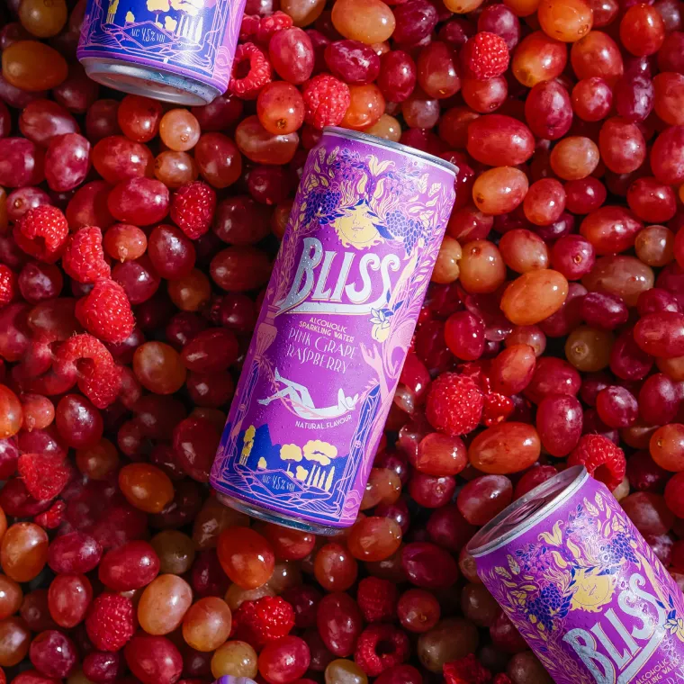 BLISS Alkoholická perlivá voda 33cl