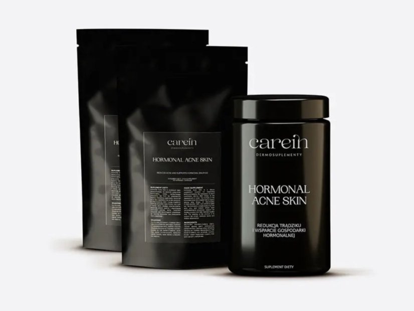 CAREIN Hormonal Acne Skin 120 capsules - Package: refill