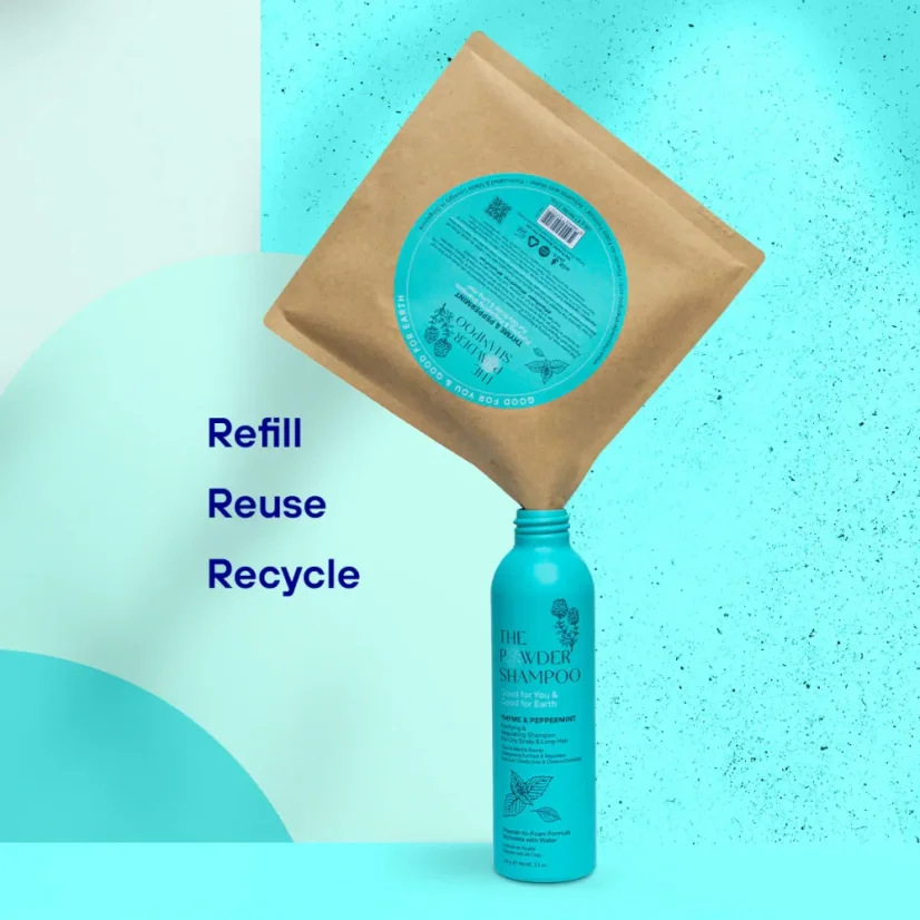 The POWDER SHAMPOO Purifying Shampoo For Oily Scalp & Limp Hair