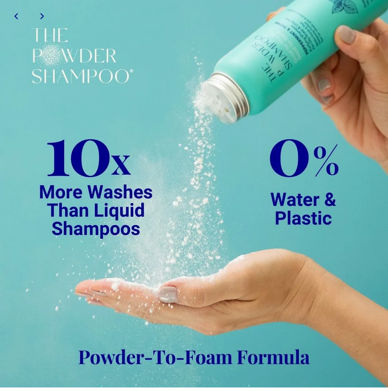 The POWDER SHAMPOO Purifying Shampoo For Oily Scalp & Limp Hair