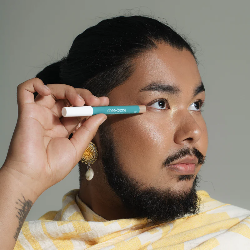CHEEKBONE BEAUTY Fearless Eyeshadow 3g - Color: Green Turquoise
