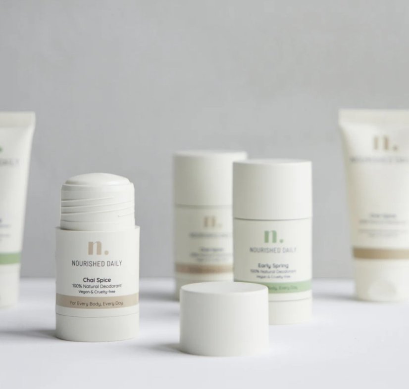 NOURISHED DAILY Tuhý deodorant Natural Deodorant Stick 50g