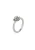 NO MORE Raw Ring Silver