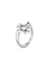 NO MORE SEA FLOWER RING SILVER