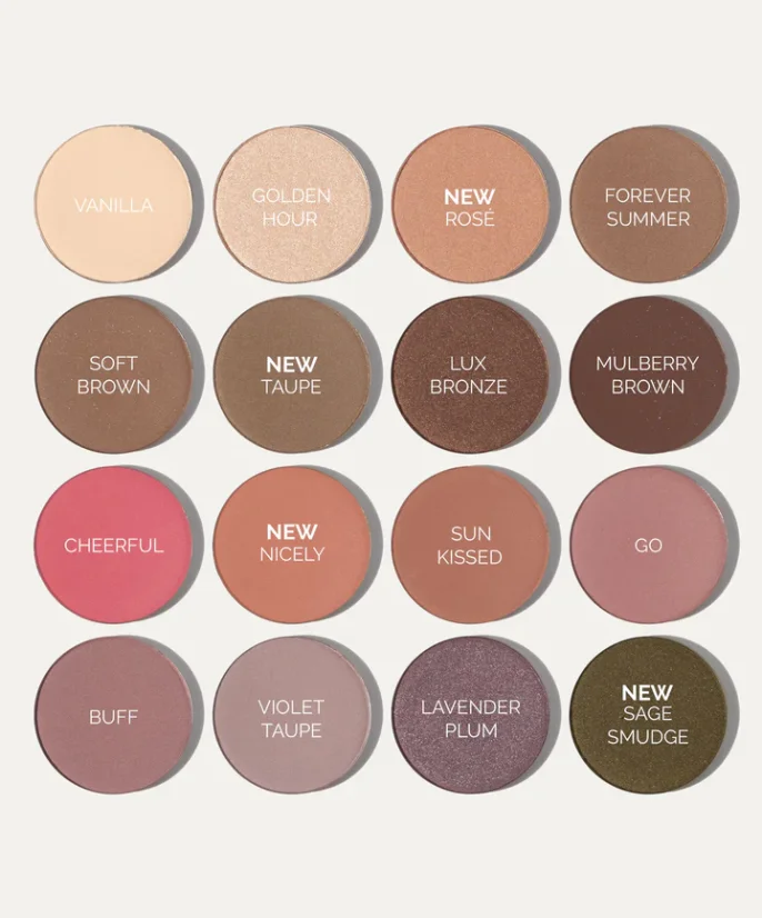FITGLOW Multi-Use Pressed Shadow + Blush Colour stíny/ tvářenka 4g