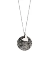 NO MORE To The Moon And Back Necklace Silver