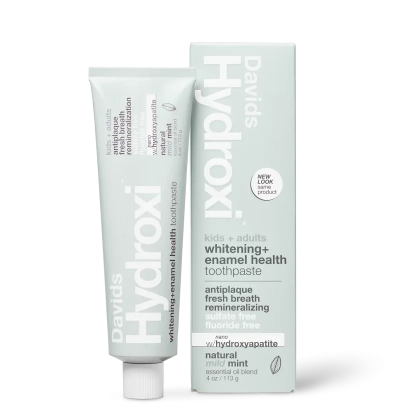 DAVIDS Hydroxi™ kids + adults nano-hydroxyapatite premium toothpaste Mild Mint 113g