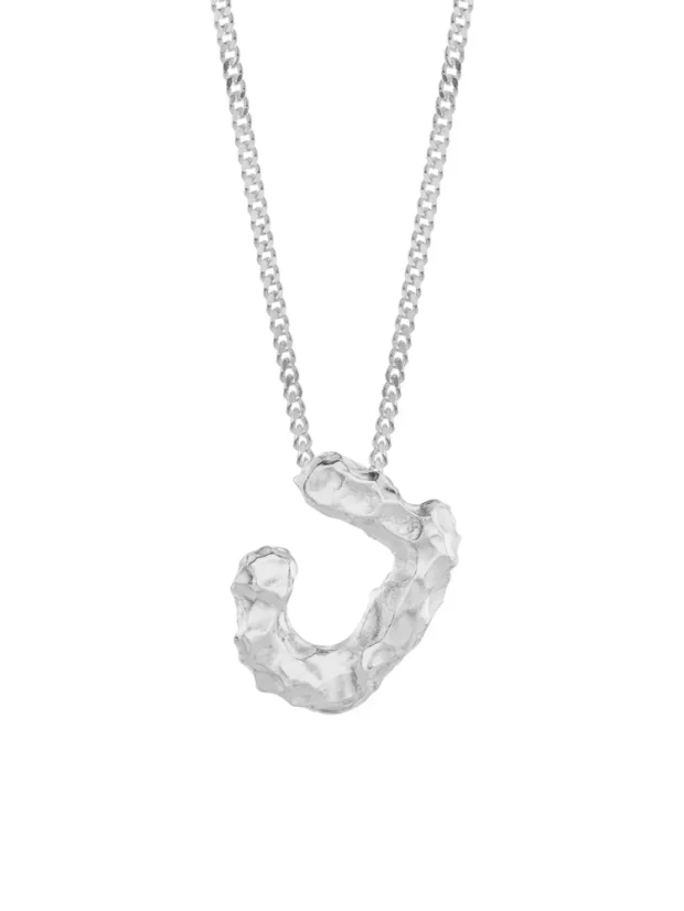 NO MORE Letter Necklace