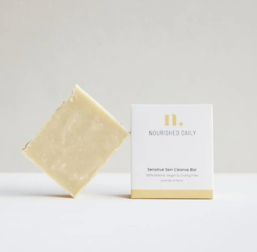NOURISHED DAILY Pleťové mýdlo Sensitive Skin Solid Cleanser Bar 53g
