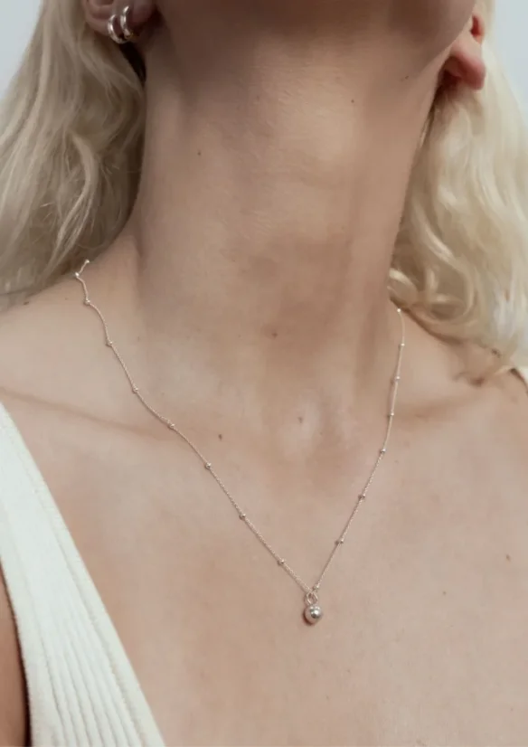 NO MORE Charm, Pendant Silver/Gold