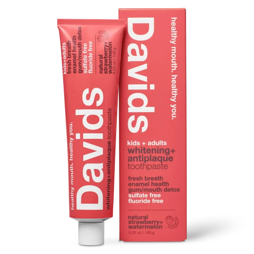 DAVIDS KIDS + Adults Premium Toothpaste Strawberry&Watermelon 149g