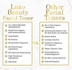 LUXE Beauty Luxe Toner Infused with Rose Quartz Crystals 100ml