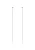 NO MORE Raw Threader Chain Earrings Silver