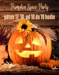 🎃 PUMPKIN SPICE PARTY v Bioauře 🎃 (pátek 17. 10. od 10 do 19hod)