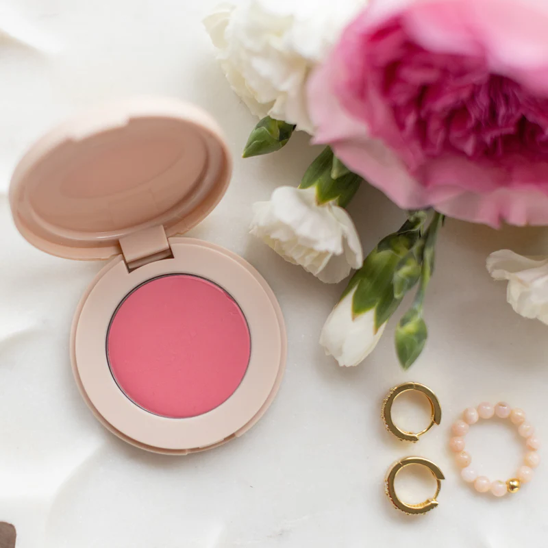 CHEEKBONE BEAUTY Courage Cream Lip and Cheek 4g - Color: Elderberry