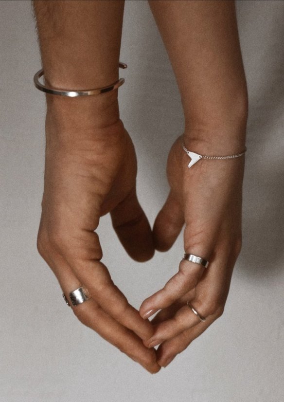 NO MORE Love Bracelet Silver