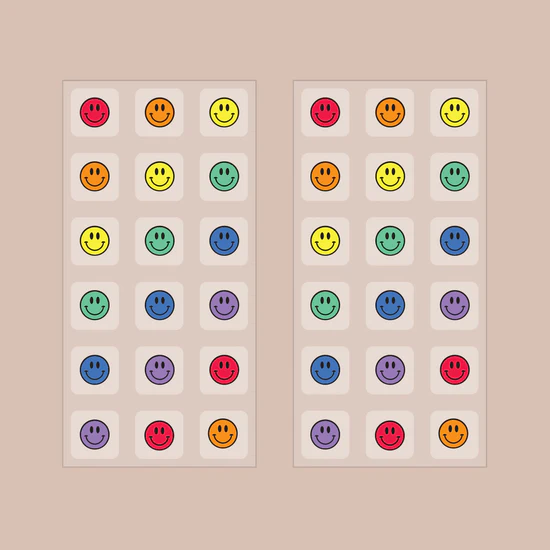 BARRIÈRE Kids Daily Multivitamin Patch (36-pack) - Kolor: Happy World