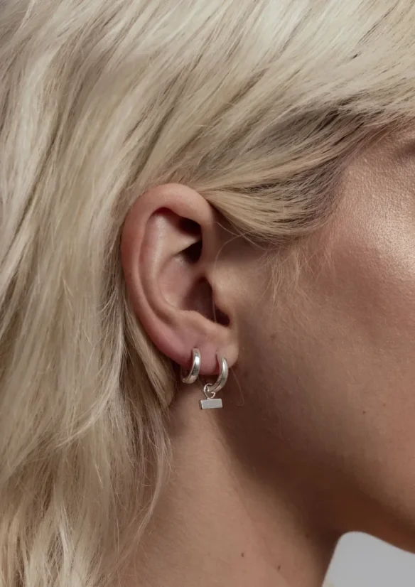 NO MORE Charm, Pendant Silver/Gold