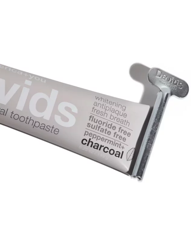 DAVIDS Premium toothpaste Charcoal&Peppermint 149g