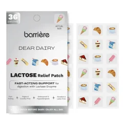 BARRIÈRE Náplasti Dear Dairy - náplasti pro podporu trávení laktózy