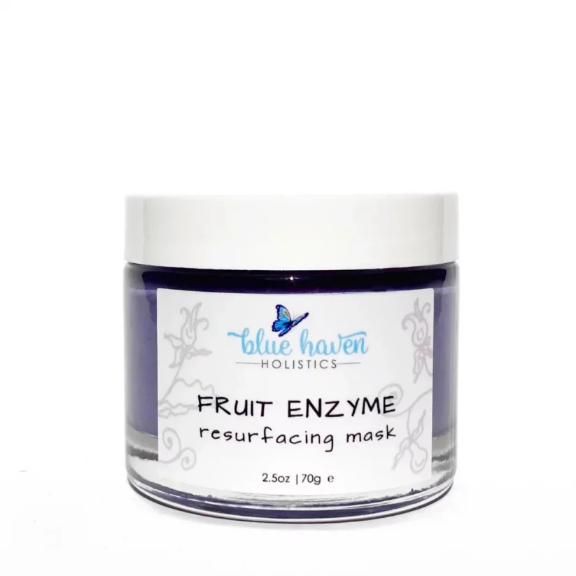 Blue Haven Fruit Enzyme Resurfacing Face Mask 70g NEW