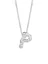 NO MORE Letter Necklace