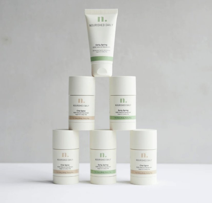 NOURISHED DAILY Tuhý deodorant Natural Deodorant Stick 50g